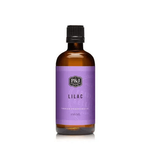 P&J Fragrance Oil - Lilac Oil 100ml - Candle Scents, Soap Making, Diffuser Oil, Fresh Scents