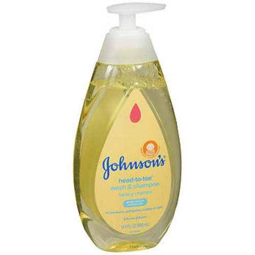 Johnson's Gentle Body Soap for Newborns & Toddlers, Head-To-Toe Wash & Shampoo, 16.9 fl. oz