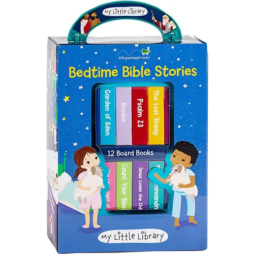 My Little Library: Bedtime Bible Stories (12 Board Books)