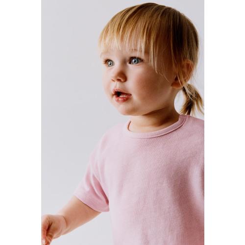 PLAIN T-SHIRT AND BERMUDA SHORTS SET - Red | ZARA United States
