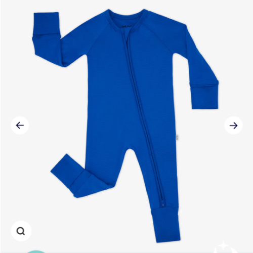 Electric Blue Zippy | Little Sleepies