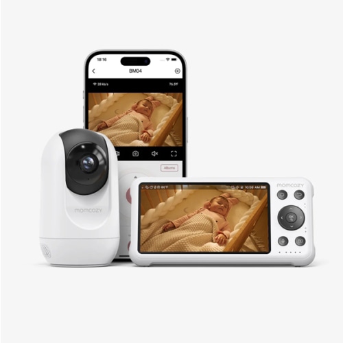 Momcozy 5-Inch Dual-mode Smart Baby Monitor-BM04