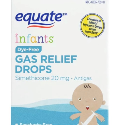 Equate Infants Dye-Free Stomach Gas Relief Drops, over the Counter, 1 fl oz