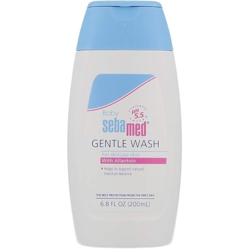 Sebamed Baby Wash Extra Soft Dermatologist Recommended Ultra Mild Moisturizer 6.8 Fluid Ounces (200 Milliliters)