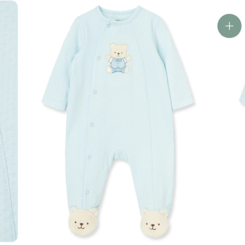 Cute Bear Footed One-Piece