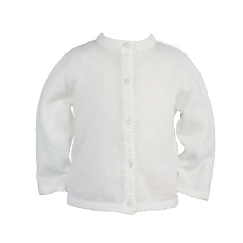 Shop for Scalloped Edge Cardigan Sweater online