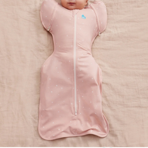 Swaddle Up™ Transition Bag 1.0 TOG Cotton Powder Pink Twinkle