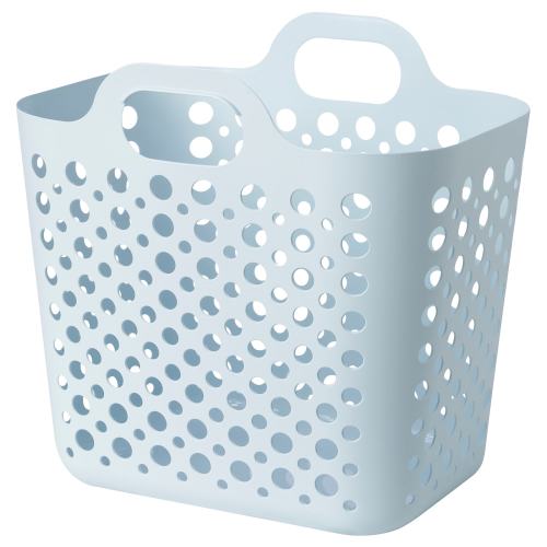 SLIBB Flexible laundry basket - blue 6 gallon