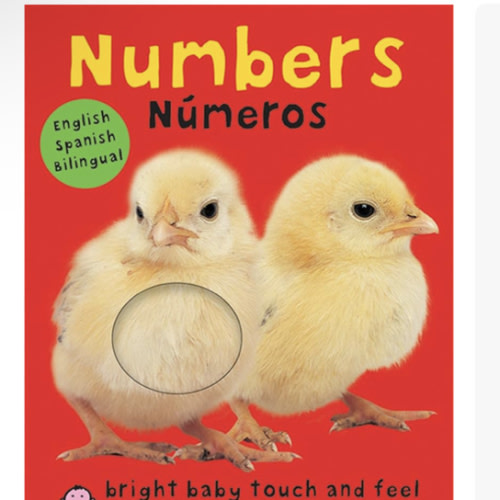 Bright Baby Touch & Feel: Bilingual Numbers / Números: English-Spanish Bilingual (Spanish Edition)