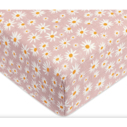 Babyletto Crib Sheet in GOTS Certified Organic Muslin Cotton