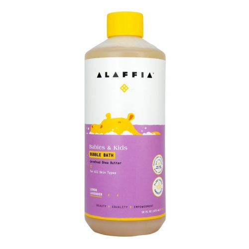 Alaffia Baby & Kids' Lavender Bubble Bath - 16 fl oz