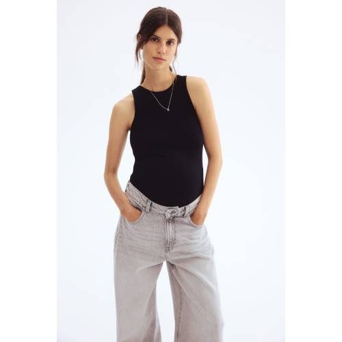 MAMA RIBBED TANK TOP