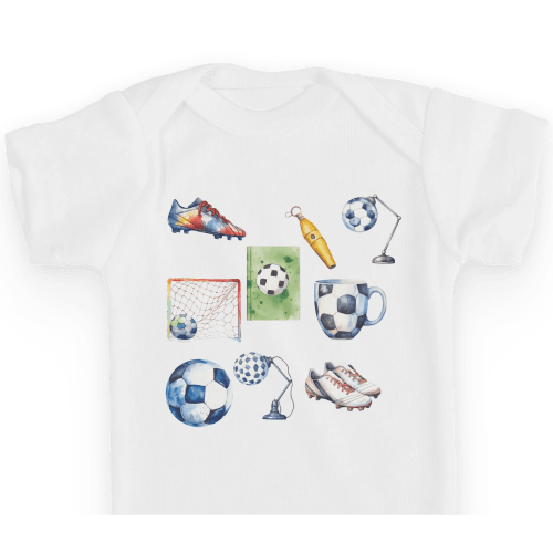 Soccer Onesie - 12-18M