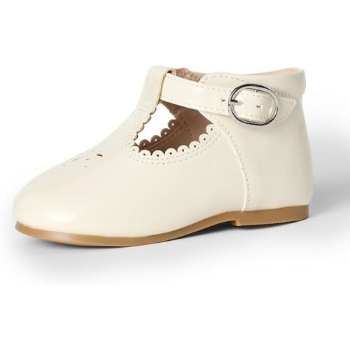Amazon Essentials x Sofia Grainge Toddlers and Baby Girls’ Non-Slip Mary Jane Shoes