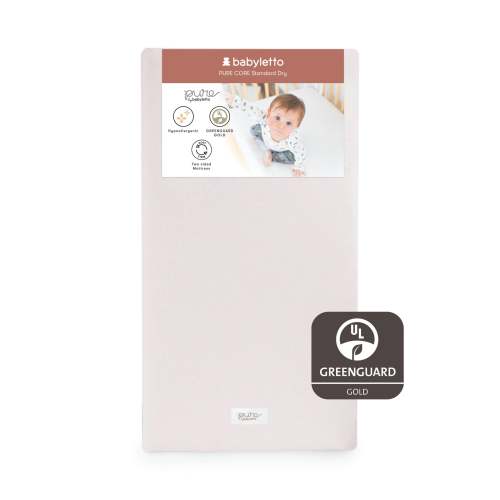 Babyletto Pure Core Crib Mattress w/ Dry Waterproof Cover (2-Stage) – Namesake