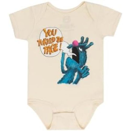 The Monster at the End of This Book Baby Bodysuit - Officially Licensed Sesame Street Baby/Toddler Onesie