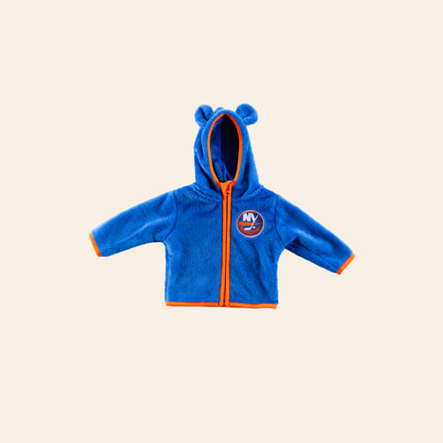 12 M New York Islanders Infant Primary Teddy Hoodie | Isles Lab