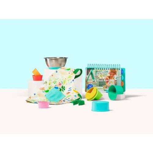 Lovevery Toddler Food Prep Play Collection Mini Kit 18m+ - 8pc: Creativity, Patterns, Sensory Development, Wood