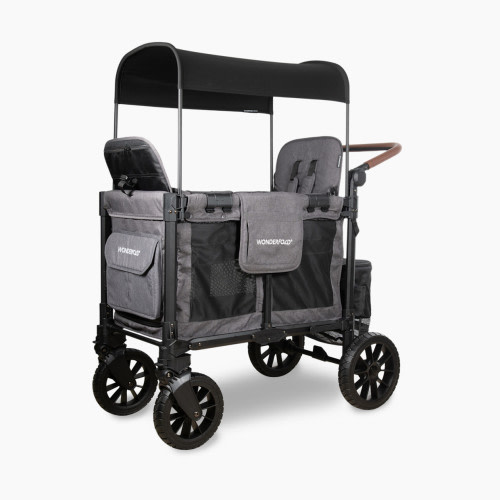 WonderFold Wagon W2 Elite Pro Stroller Wagon - Charcoal Gray