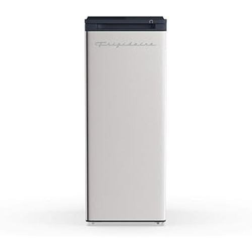 Frigidaire EFRF696-AMZ Upright Freezer 6.5 cu ft Stainless Platinum Design Series,Silver