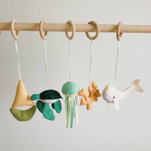 Baby play gym ocean , baby gym hanging toy