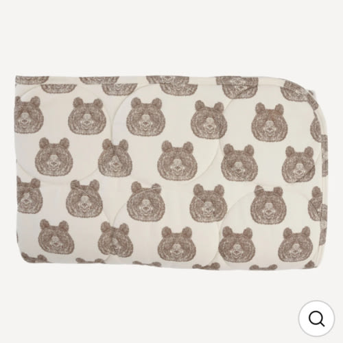 classic circle quilt | papa bear | organic cotton jersey