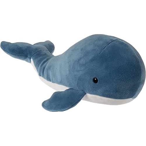 Mary Meyer Stuffed Animal Smootheez Pillow-Soft Toy, 8-Inches, Blue Whale