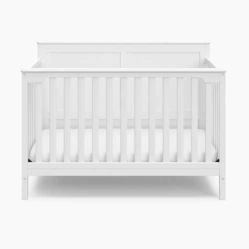 Storkcraft Alpine 4-in-1 Convertible Crib - White