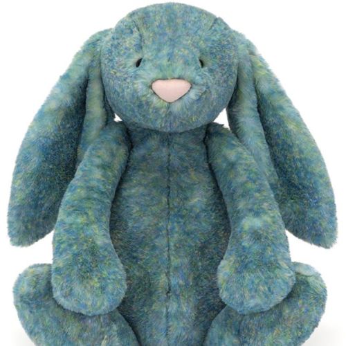Luxe Azure Bunny (25 Year Edition) - Big 20 Inch by Jellycat – Pacifier Kids Boutique