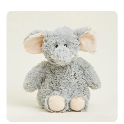 Warmies Weighted Gray Elephant Stuffed Animals | Warmies USA