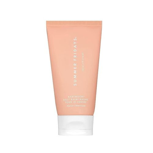 Summer Fridays Babymoon Belly Balm - Nourishing Body Balm with Vitamin E to Help Reduce the Appearance of Stretch Marks & Dry Skin (5 Fl Oz)