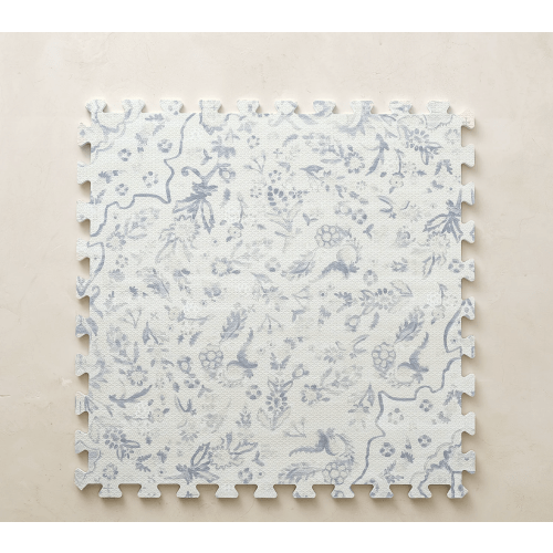 Delft Blue Floral Play Mat | Emile - Little Nomad | House of Noa