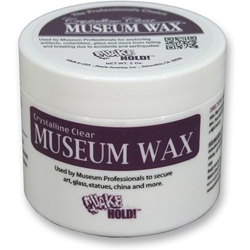 Quakehold! 66111 Museum Wax, Clear 2 Ounce