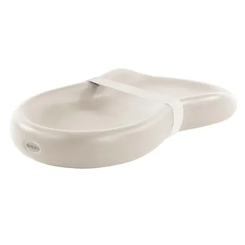 Keekaroo Peanut Changer Vanilla – The Original Made in USA easy-to-clean changing pad and The only shell over foam, fully impermeable to fluid