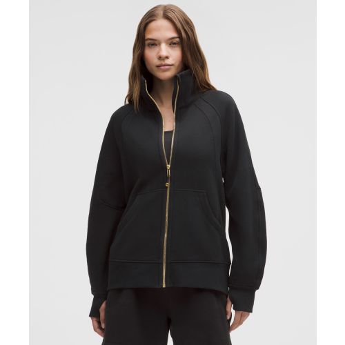 Scuba Oversized Funnel-Neck Full Zip