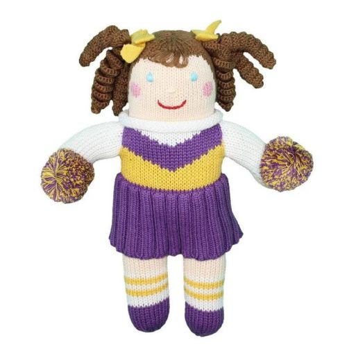 7" Cheerleader Doll LSU Rattle