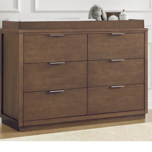 Forever 6 Drawer Dresser with Interlocking Drawers - Naturals Collecti | Delta Children