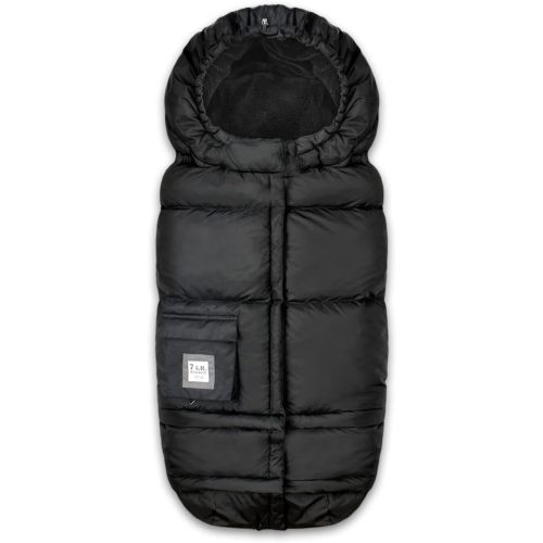 7AM Enfant Stroller Blanket 212 - Adjustable Baby Car Seat Zipped Blanket for Babies Winter, Unisex Multi Purpose Fleece Lined Warm Hooded Toddler Footmuff Water Repellent | (6M - 4T)