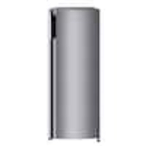LG 20 in. W. 6 cu. ft. Single Door Upright Freezer with Direct Cooling in Platinum Silver LROFC0605V