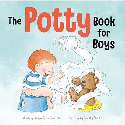 The Potty Book for Boys: Potty Training Book for Toddlers Hardcover – Picture Book, May 1, 2000