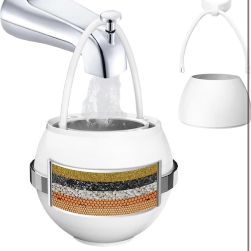 Beati Faucet Bath Filter for Tub - Kinder Water Filter for Bathtub, Hard Water Softener to Remove Lead,Chlorine and Fluoride, Improve Skin, Hair and Nails Condition,White: Amazon.com: Tools & Home Improvement
