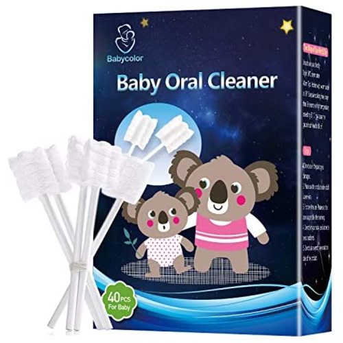 Baby Toothbrush,Infant Toothbrush,Baby Tongue Cleaner,Infant Toothbrush,Baby Tongue Cleaner Newborn,Toothbrush Tongue Cleaner Dental Care for 0-36 Month Baby,36 Pcs + Free 4 Pcs