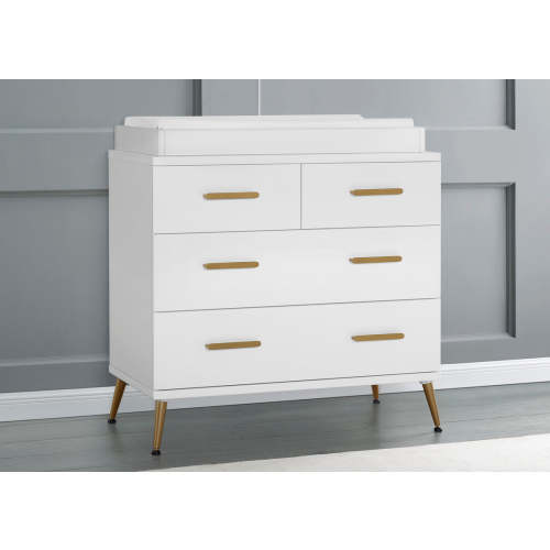 Sloane 4 Drawer Dresser with Changing Top - Delta Children