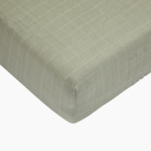 Tiny Kind Muslin Crib Sheet - Desert Sage