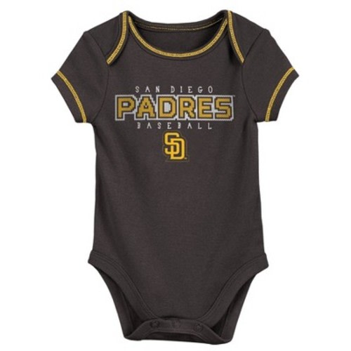 MLB San Diego Padres Baby Boys' Short Sleeve Layette Set