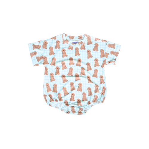 Blue Goldendoodle T-Shirt Bubble
