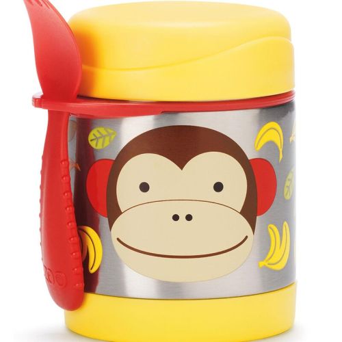 Monkey Zoo Insulated Little Kid Food Jar | skiphop.com