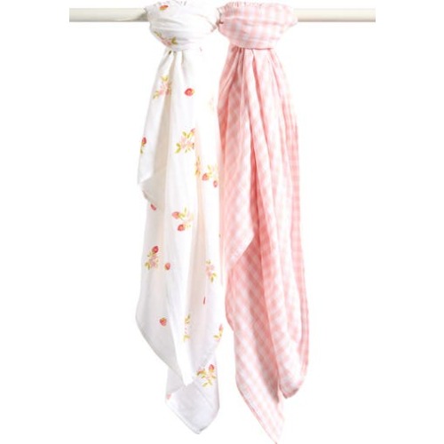 2-Pack Assorted Muslin Swaddles