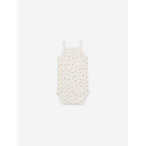 Pointelle Tank Bodysuit || Ditsy Melon
