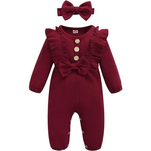 Mioglrie Newborn Baby Girl Clothes One Piece Jumpsuits Clothes Short Sleeve Rompers Summer Clothes for Baby